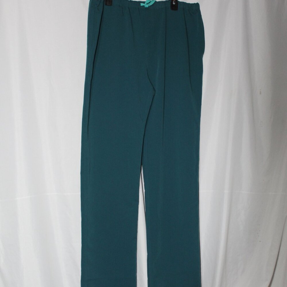 Figs Mens Pisco Basic Scrub Pants in Caribbean Blue - Picture 4 of 7